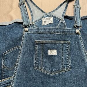 Levi's Classic Blue Denim Overalls
